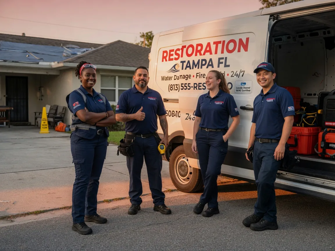 Water Damage Restoration company in Bush, LA